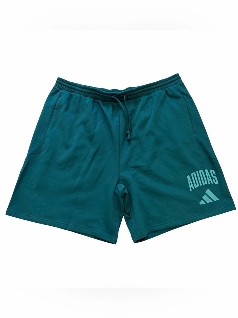 ADIDAS Men's Athletic Drawstring Shorts Regular fit 5” inseam Mid Rise 3XL NWT